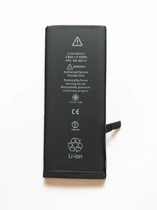 1960mAh Lithium Polymer Battery For iPhone 7 High Capacity 3.82V Replacement Phone 7G smart phone | Мобильные телефоны и