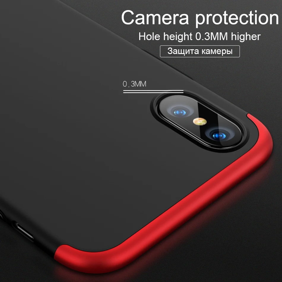 Ультратонкий чехол для телефона Olaf всех видов ухода iPhone X с полным покрытием