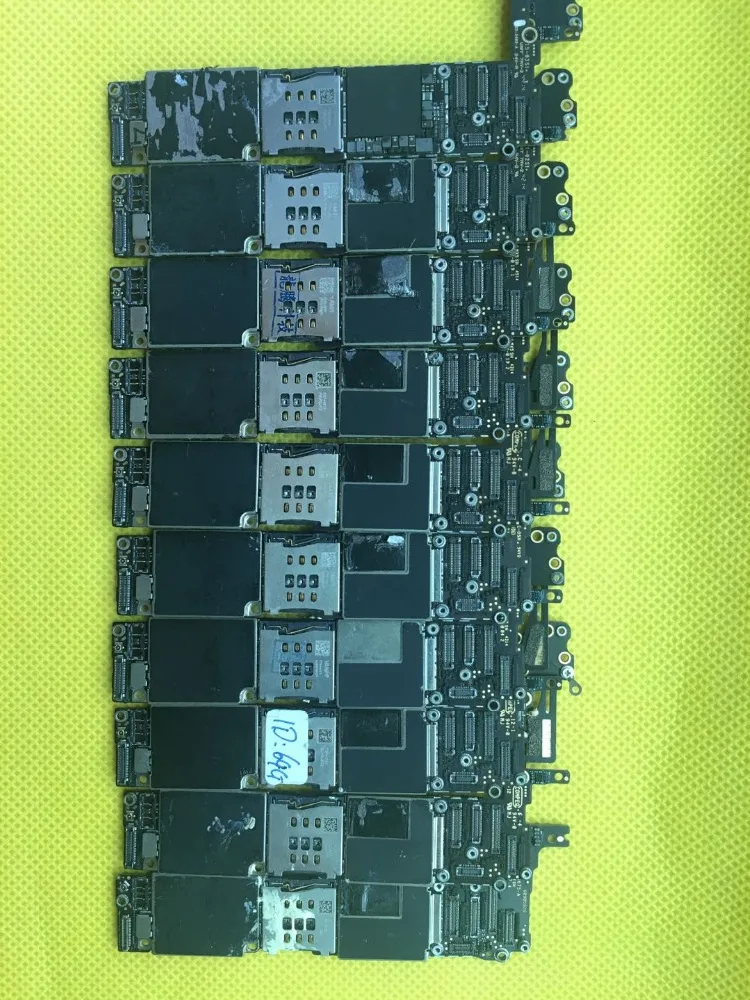 Dead board для iPhone 6 материнская плата 4 7 дюйма с сенсорным ID и cpu no NAND | Обустройство