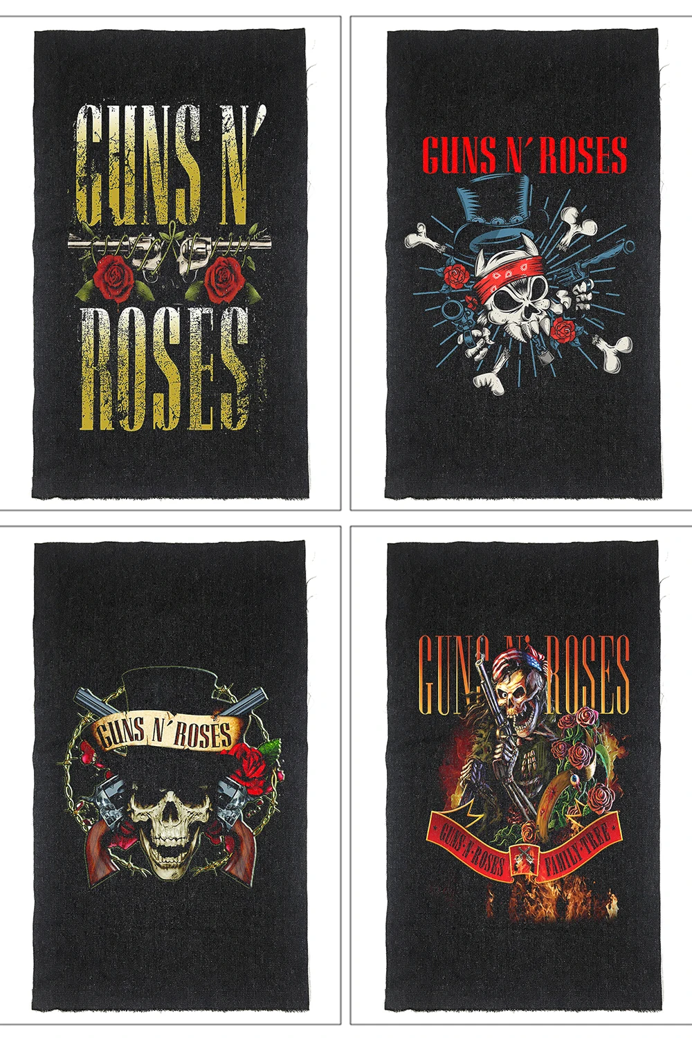 Bloodhoof Store guns N' Roses рок-н-ролл дэт Тяжелый жесткий панк стиль патч дизайн джинсы мужские куртки и пальто