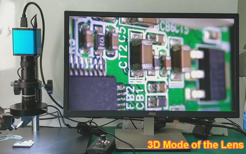 3D стерео и 2D(2 модели) 20-200X зум C-Mount объектив 4 зоны светодиодный кольцевой светильник для цифровой промышленный микроскоп Видео Камера