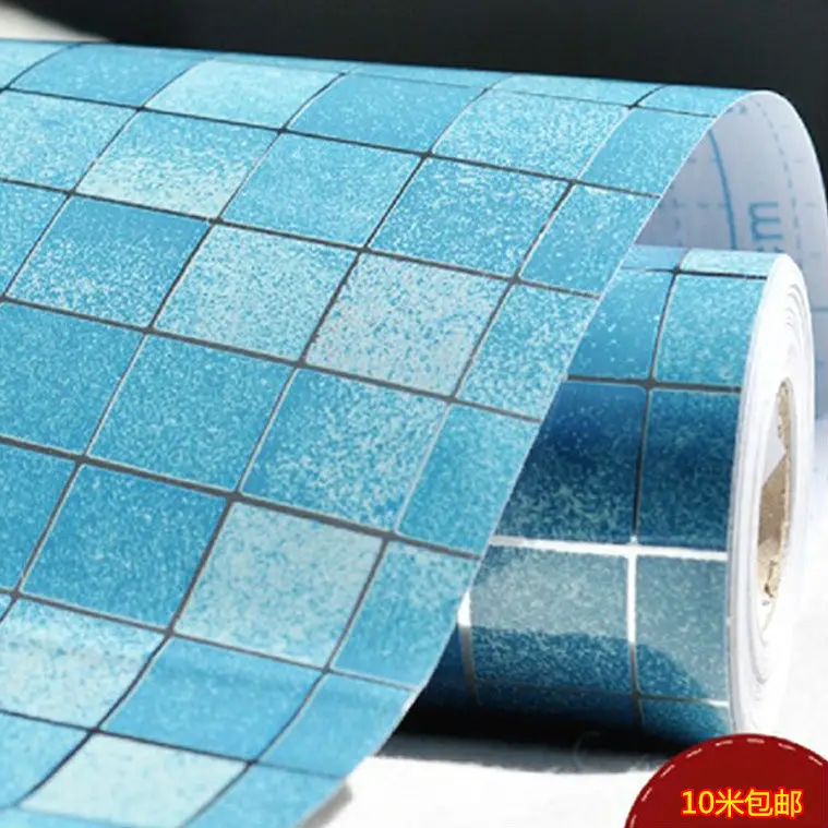 Мозаичная Наклейка на стену для ванной комнаты водонепроницаемые наклейки