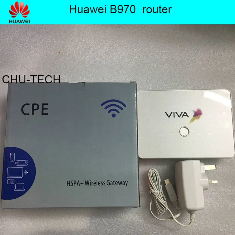Разблокированный Huawei B970 3G беспроводной маршрутизатор шлюз HSDPA WIFI роутер с слотом