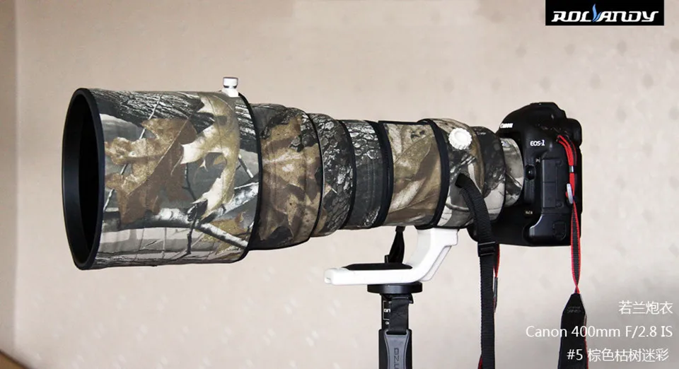 DHL/EMS пальто объектива Камуфляж для Canon EF 400 мм F/2,8 L IS USM пистолет одежда защита объектива pt0012