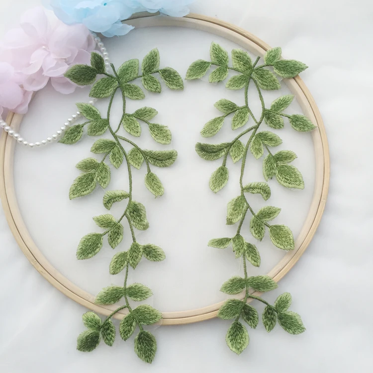 5 шт. DIY свадебное платье аксессуары материал водорастворимый вышитый ажурный цветок воротник аппликация с вышивкой