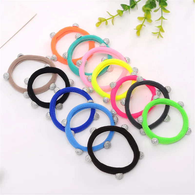 Детская повязка на голову ярких цветов 10 шт. милые детские аксессуары для волос