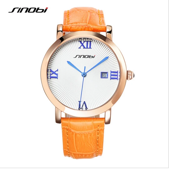 SINOBI часы женские Топ бренд Авто Дата римские цифры Женские Relogio Feminino Montre Femme|montre