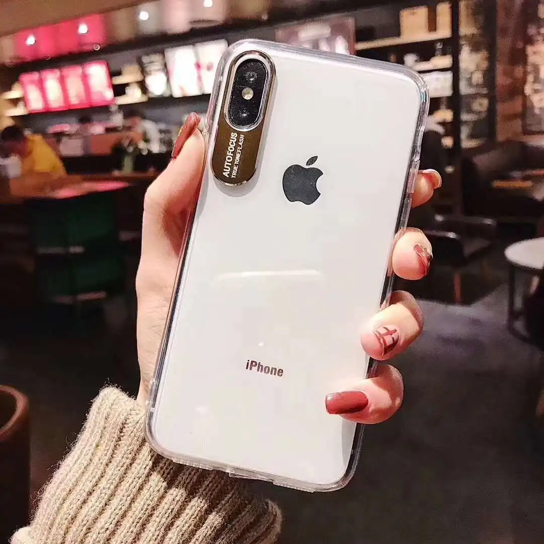 Камера защитный чехол из ТПУ для iphone XS MAX XR 6 6s 7 8 Plus X OPPO R15 мечта R15X K1 R17 A5 A7 A7X F9 A1 A83