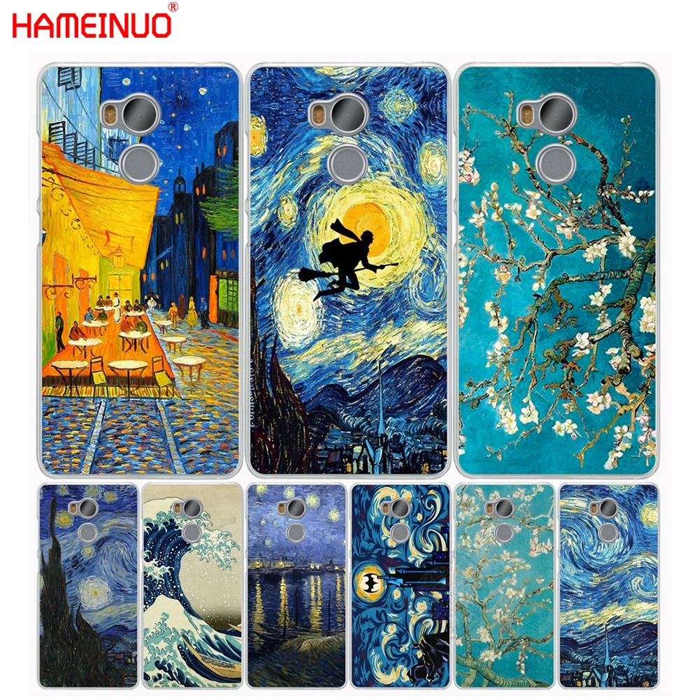 Чехол HAMEINUO для телефона с изображением Винсента Ван Гога звездного неба Xiaomi redmi 4 1