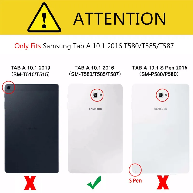 Чехол для планшета Samsung Galaxy Tab A 10 1 2016 T585 T580 | Компьютеры и офис