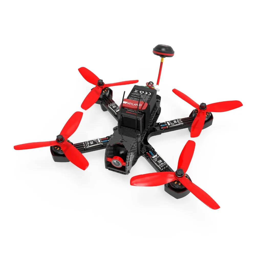 Weyland Furious 215 из чистого углеродного волокна Рама FPV RC гоночный Дрон Квадрокоптер 4