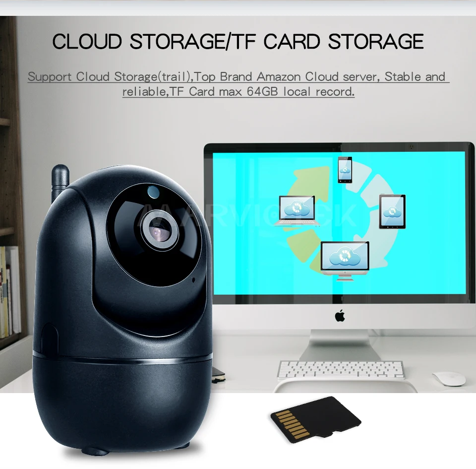 Ip-камера 1080 P, Wi-Fi, домашняя ip-камера для безопасности, беспроводная камера видеонаблюдения, камера видеонаблюдения 720 P, сетевая мини-камера ночного видения, HD IR