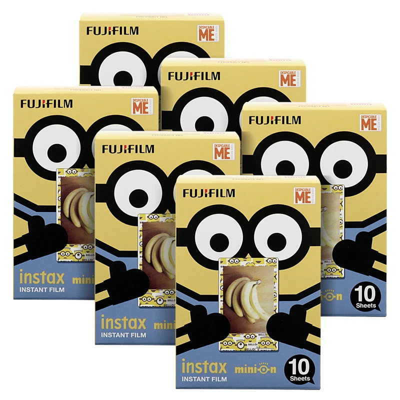 Fujifilm Instax Mini Minion DMF мгновенная 60 пленка для Fuji 7s 8 + 9 25 50s 70 90 300 SP-1 2 принтера |