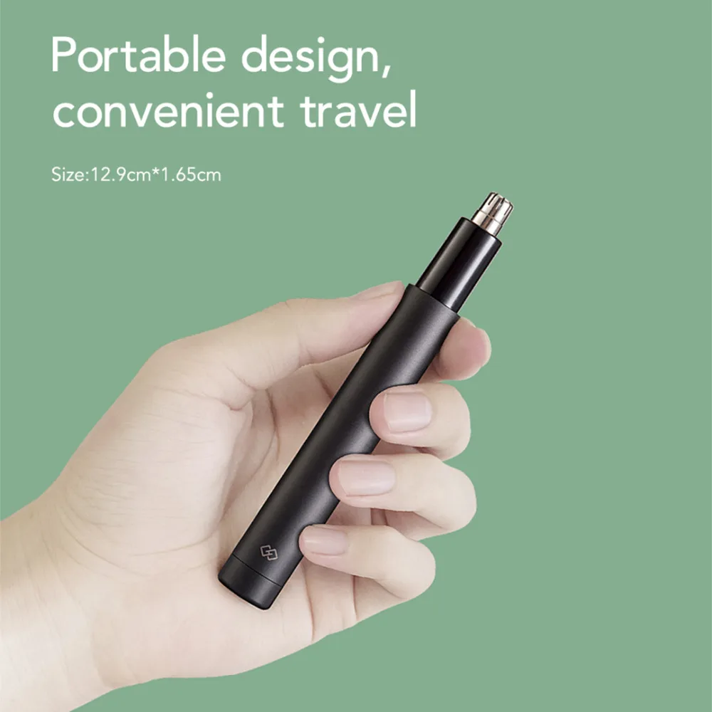 Xiaomi youpin mijia Электрический мини триммер для волос в носу портативная Бритва ушах и