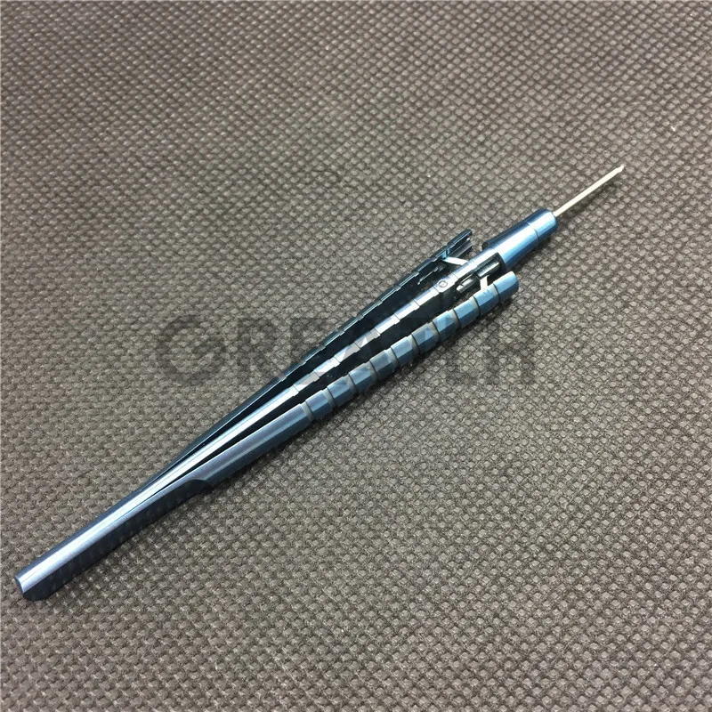 Titanium Luntz Doick Trabeculectomy Пробивной офтальмологический хирургический