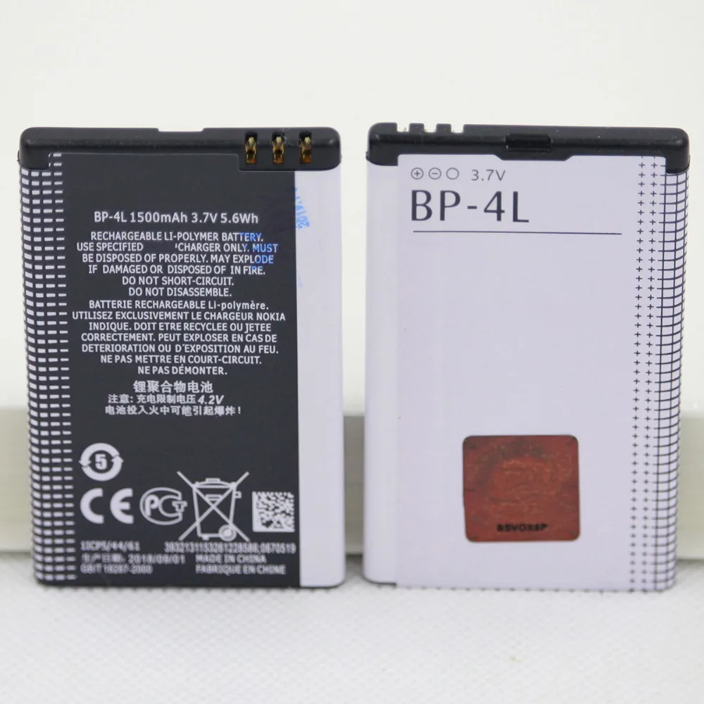Запасные аккумуляторы для Nokia E61i E63 E90 E95 E71 6650F N97 N810 E72 E52 BP 4L 1500 мАч 20