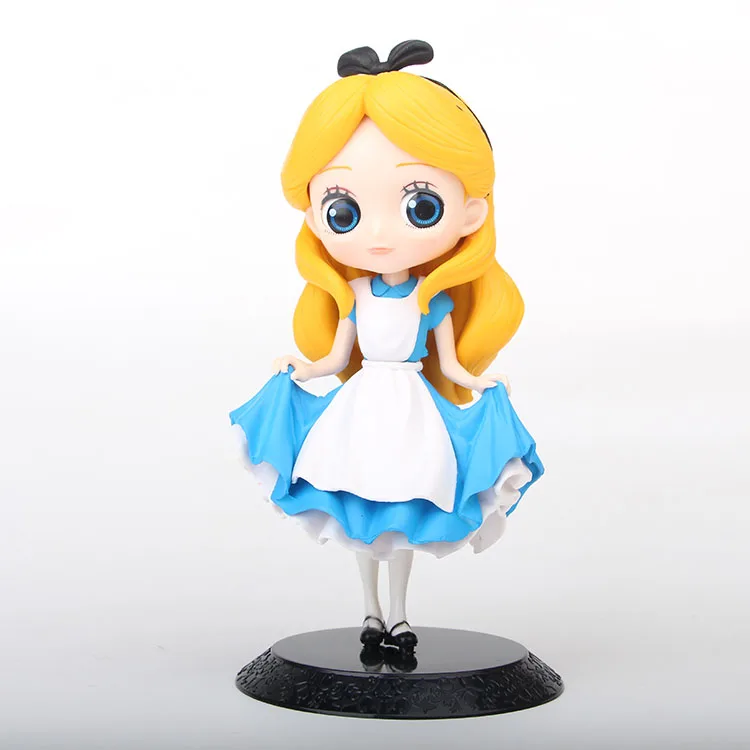 Q Posket принцесса кукла русалка Tinkerbell чудо-женщина Харли Куинн QPosket персонажи фигурка модель девушка игрушки подарки - Цвет: girl bag