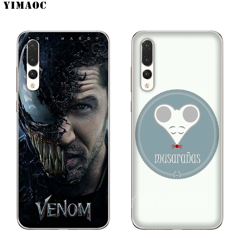 Мягкий чехол YIMAOC Musaranas Venom для Huawei P8 P9 P10 P20 P30 Lite Pro P smart 2019 |