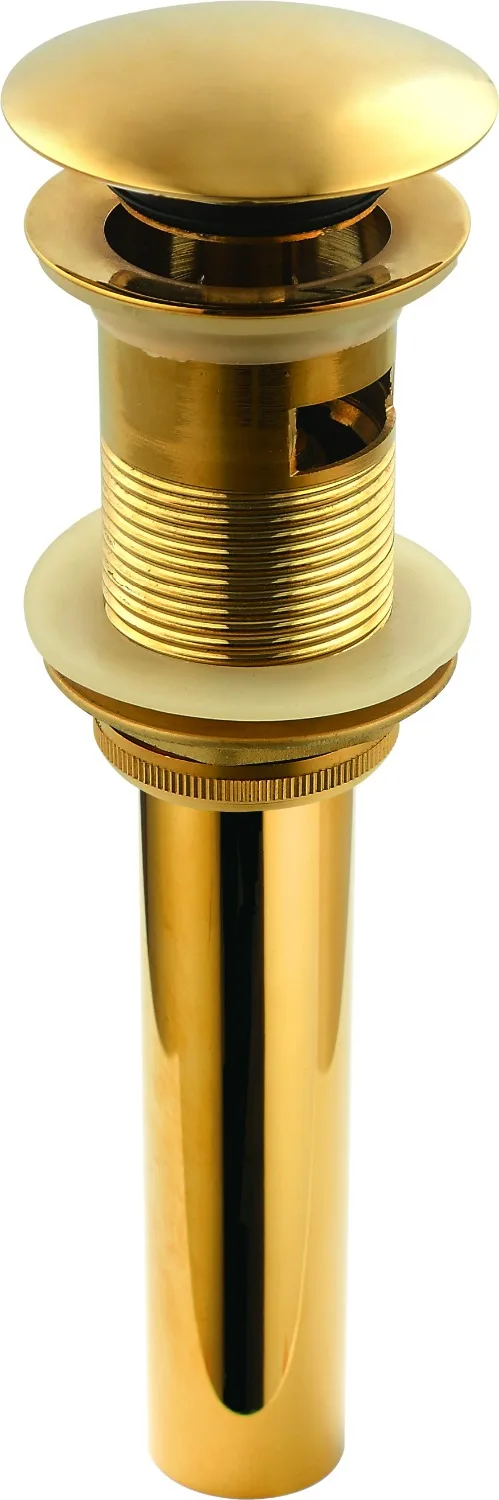 Бесплатная доставка выдвижной слив Слив с переливом золота|pop up drain|gold draindrain gold |