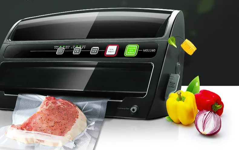 

Vacuum Food Sealers packers commercial dry and wet small extractors domestic plastic bag sealing machi NEW