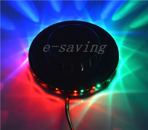 Sunflower 48 LED RGB Light 8W Voice-Activated/Auto Rotating Party |