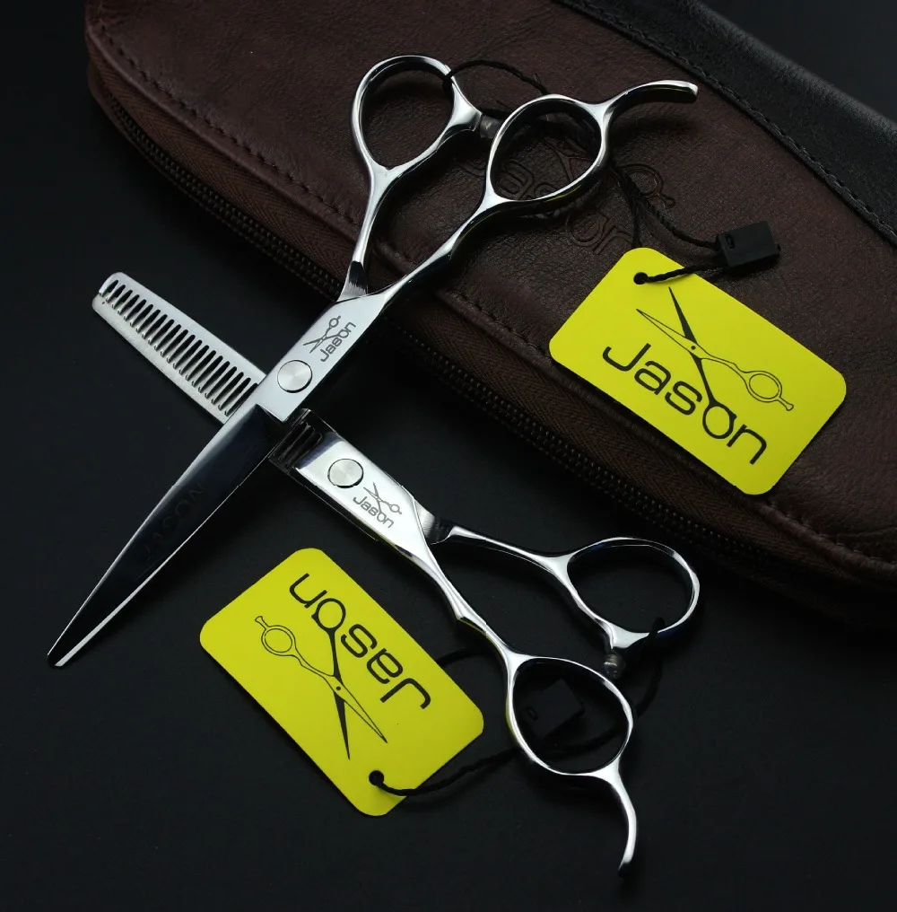 345 #4 шт. Парикмахерские ножницы для левой руки 5 ''/6 0'' Jason Japan 440C стрижки