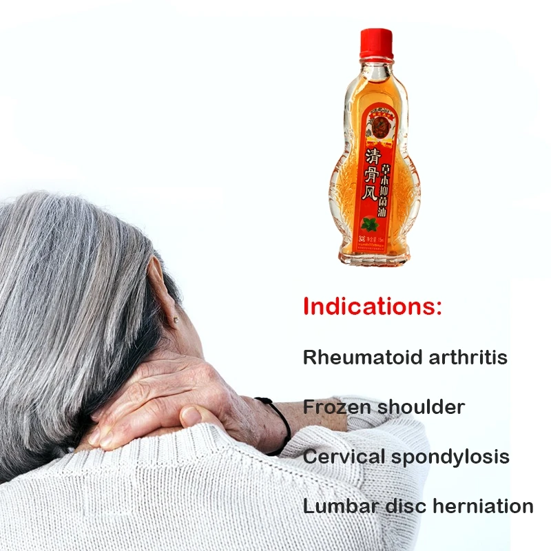 

15ml Knee Joint Pain Relieving Patch Medical Plaster Muscle Relaxation Joint Pain Killer Back Neck Patches Massage Essential oil