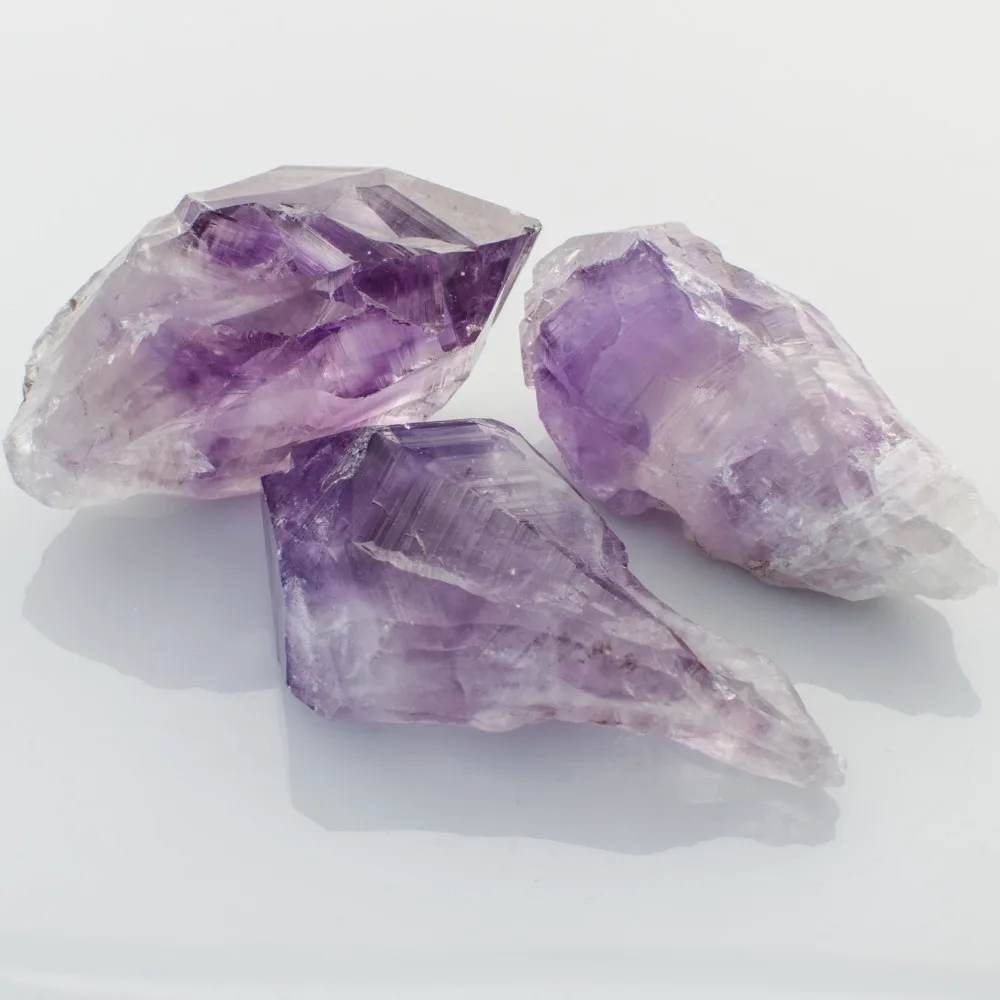 1/4lb аметистовый точечный грубый натуральный кристалл необработанный