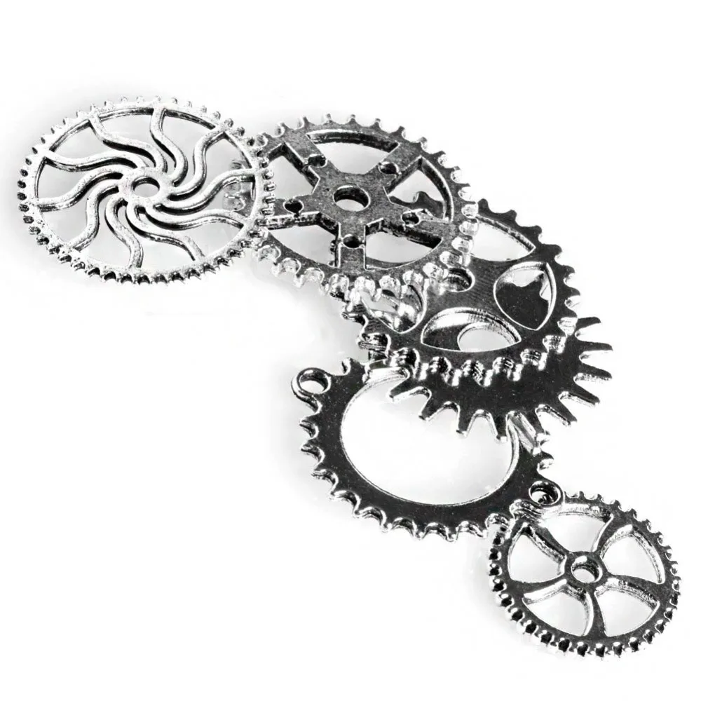 1 упаковка 100 г смесь сплава механические стимпанк Cogs & Gears Diy Аксессуары Новый