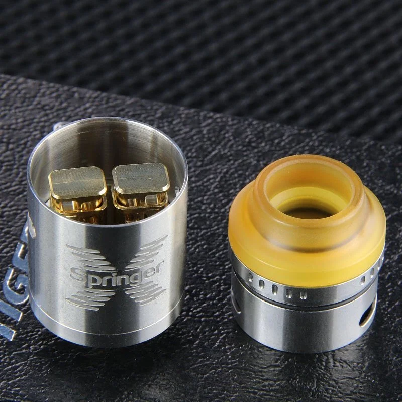 Оригинальный Voopoo перетащите поле mod 157 Вт с Tigertek Springer X RDA танк 24 мм регулируемый