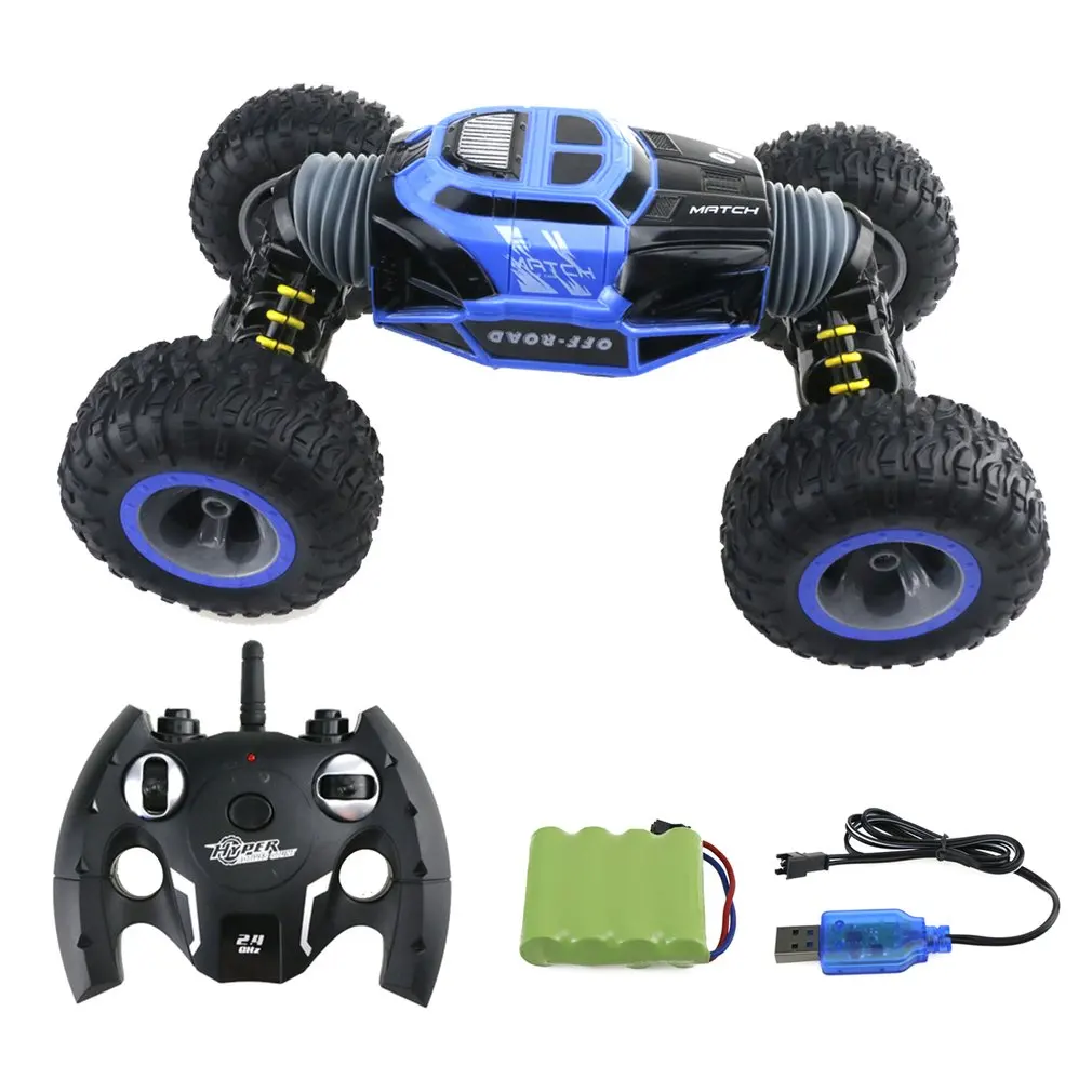 RC Car 4WD Scale Double-sided 2.4ghz One Key Transformation Vehicle Varanid Climbing Remote control Toys | Игрушки и хобби