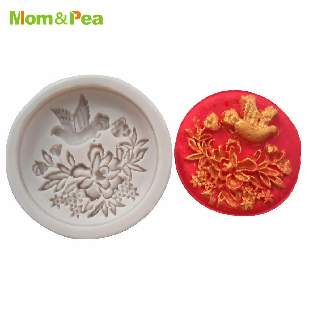 Силиконовая форма в форме птицы для украшения торта | Дом и сад