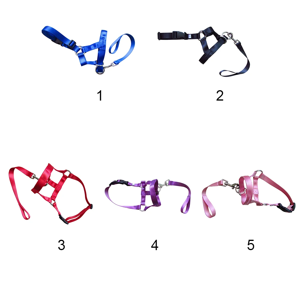 Нейлон ошейник для собак дрессировка Холтер ПЭТ продукт синий красный черный