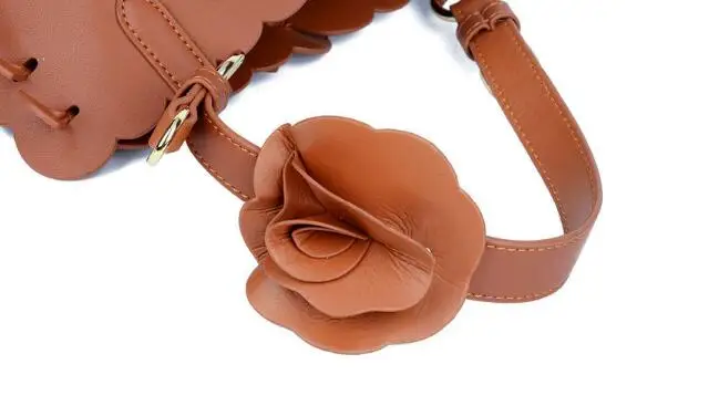 WDPOLO пояса из натуральной кожи цветок для женщин handabags chic модные сумки на плечо