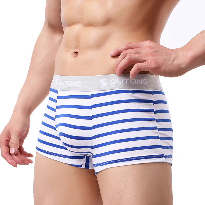 Нижнее белье Cueca хлопковые боксеры для мужчин 4 шт.|Мужские трусы боксеры| |