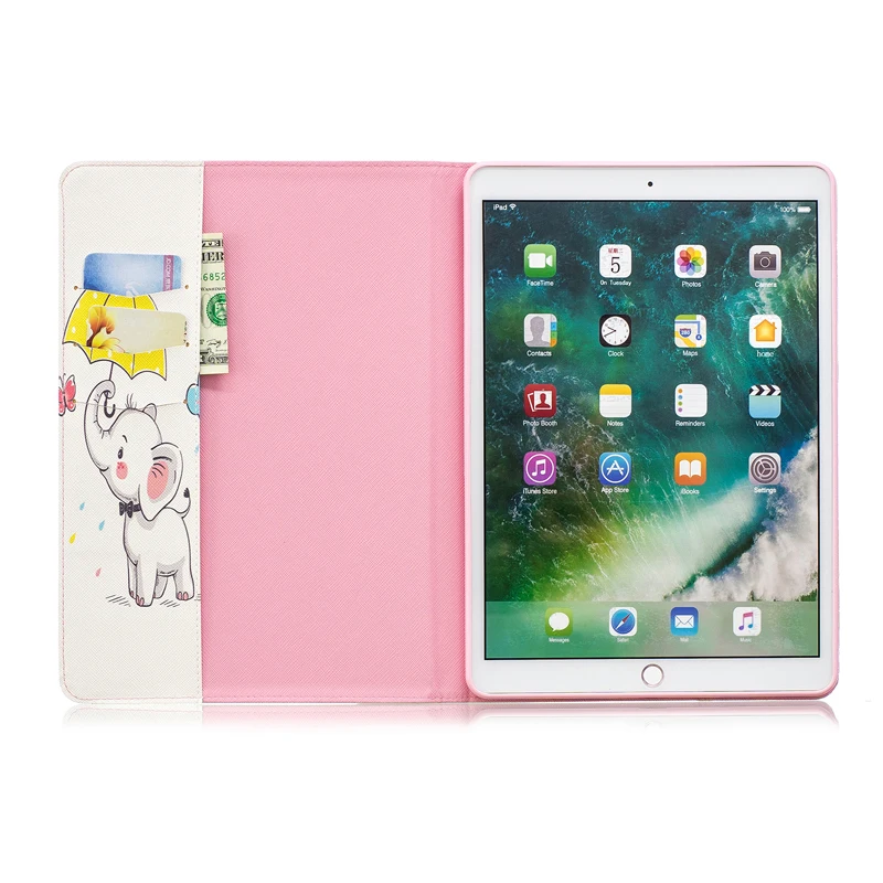 Чехол для планшета с рисунками животных ipad Pro силиконовый чехол из ТПУ 3D рисунком