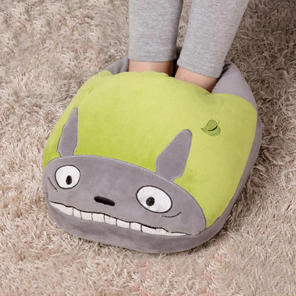 Грелка для ног с мультяшным рисунком электрическая грелка обуви моющаяся