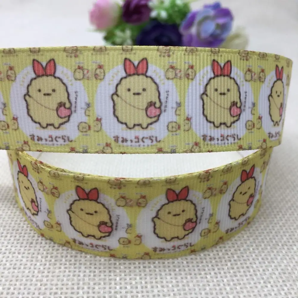 1&quot25MM NEW Japanese cartoon ribbon pattern printed 10yards DIY handmade materials wedding gift wrap 0223 | Дом и сад