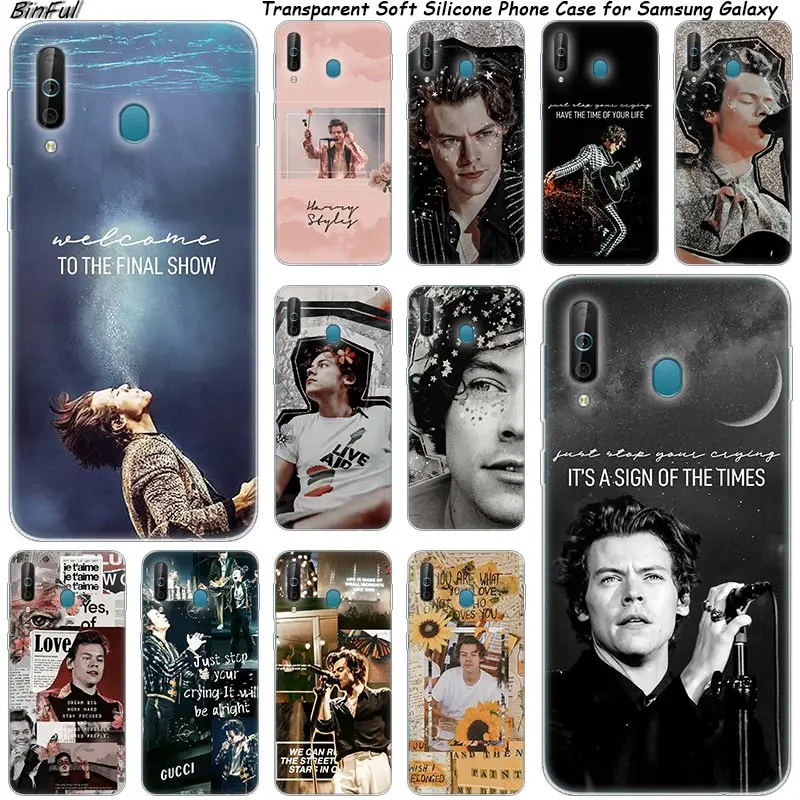 Hot Singer Harry Styles One Direction Case For Samsung Galaxy A80 A70 A60 A50 A40 A40S A30 A20E A2CORE M40 Note 10 Plus 9 8 5 | Мобильные