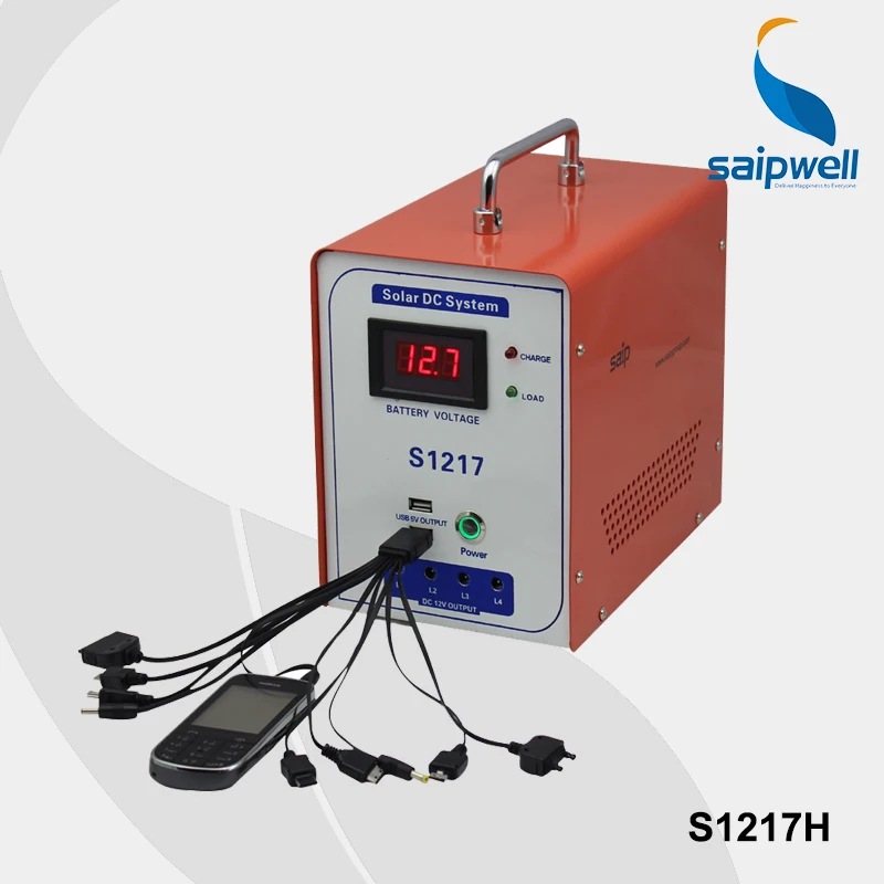 *** Без Батарея 12 В 17ah Портативный Солнечный Системы генератор Солнечные