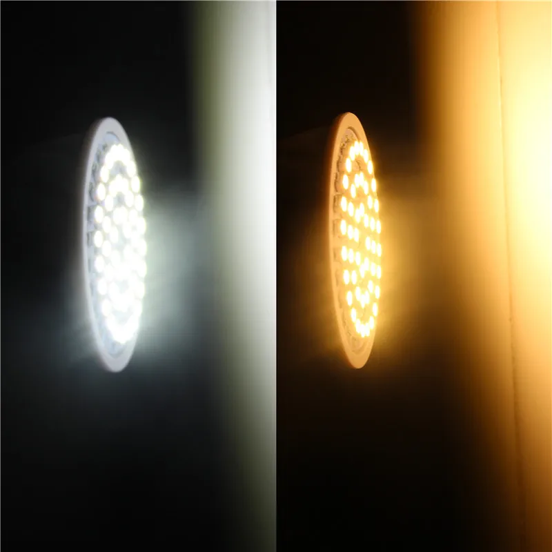 GU10 LED Lamp 220V 2835 Lampada Bulbs Spot Light 48LED 60LED 80LED Bombillas Spotlight GU 10 Candle Lamparas 10pcs/lot | Лампы и
