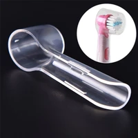 4pcs travel electric toothbrush head protective cover case cap for oral b sb 17a tooth brush dust clear protective cap dropship