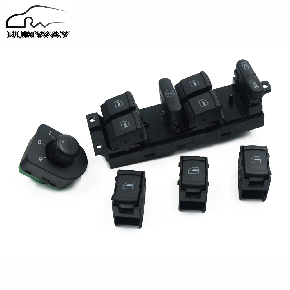 5 шт. для Volkswagen VW JETTA GOLF MK4 POLO BORA A4 BEETLE 1J4 959 857D 1J1 565A кнопка переключения питания