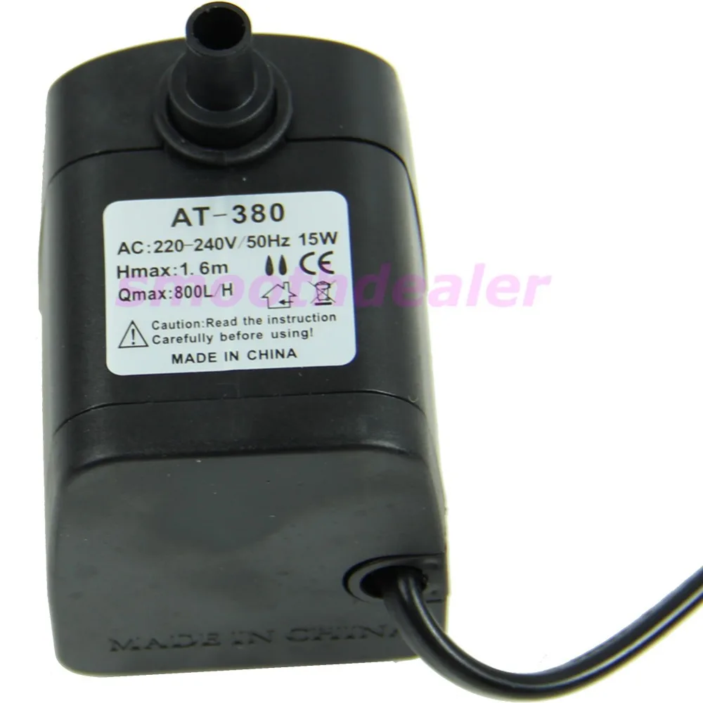 E74 220V 15W 800L/H погружной фонтанный воздушный аквариумный водяной насос с
