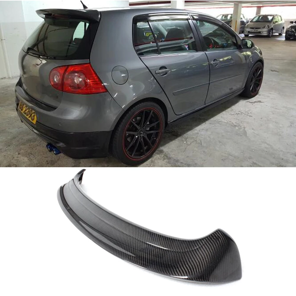 Автомобильный задний спойлер на крышу для Volkswagen VW Golf 5 V MK5 R32 GTI 2006 2009 окно из