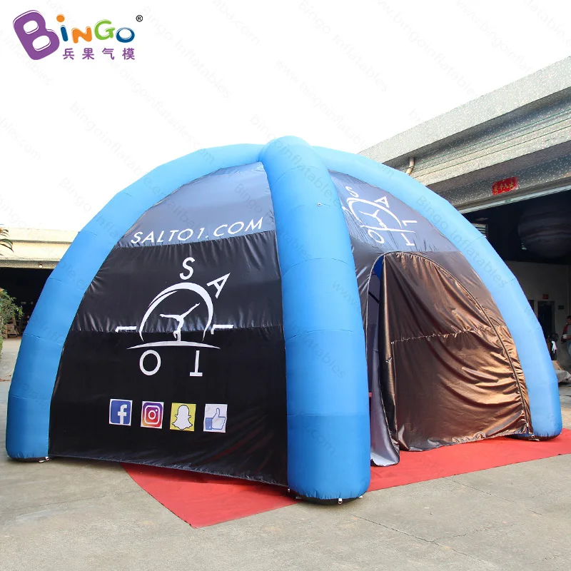 

Customized 8X4 meters inflatable tent / inflatable dome tent / 6 pillars inflatable gazebo toy tents