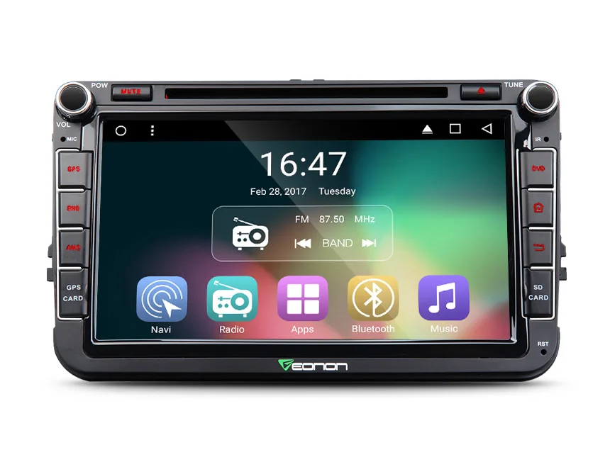 Android OS 6.0 8 &quot4 ядра автомобиль DVD для Volkswagen Bora 2006 2015 &amp Jetta и MAGOTAN 2012 с двойной CanBus