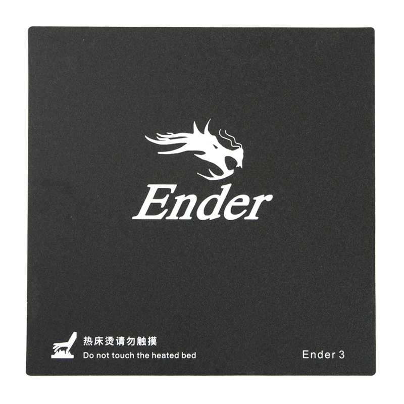 2 шт. Ender 3/CR 20 3D принтеры тепла Стикеры Бумага сборка протрите мочалкой