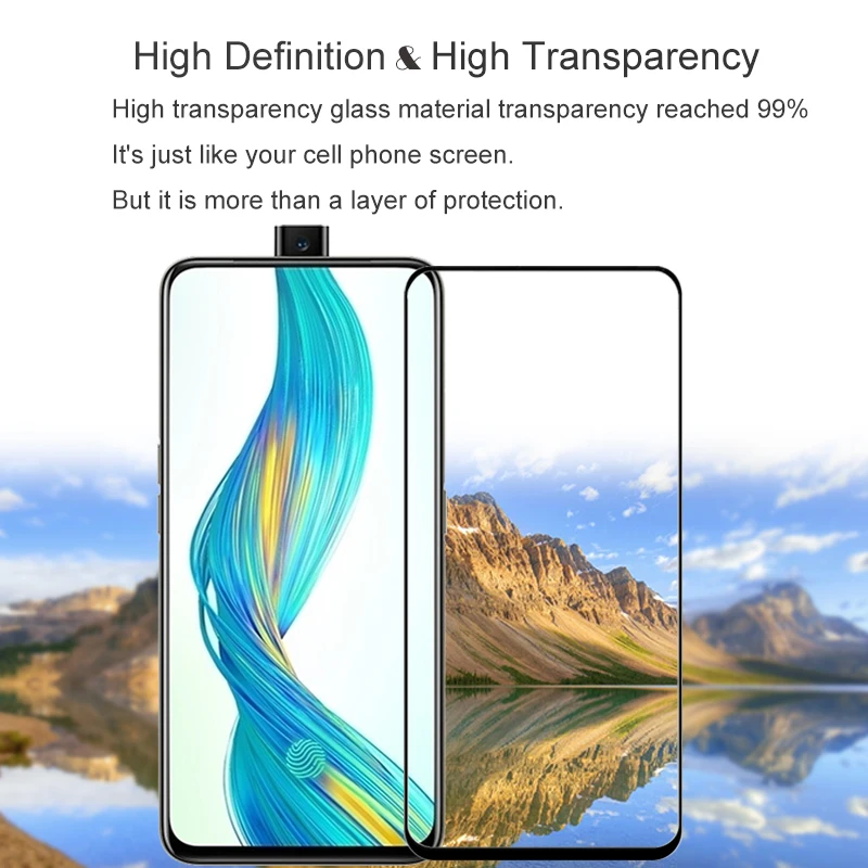 2 шт полное покрытие экрана протектор Закаленное стекло для OPPO Realme X 6 53 &quot9 H