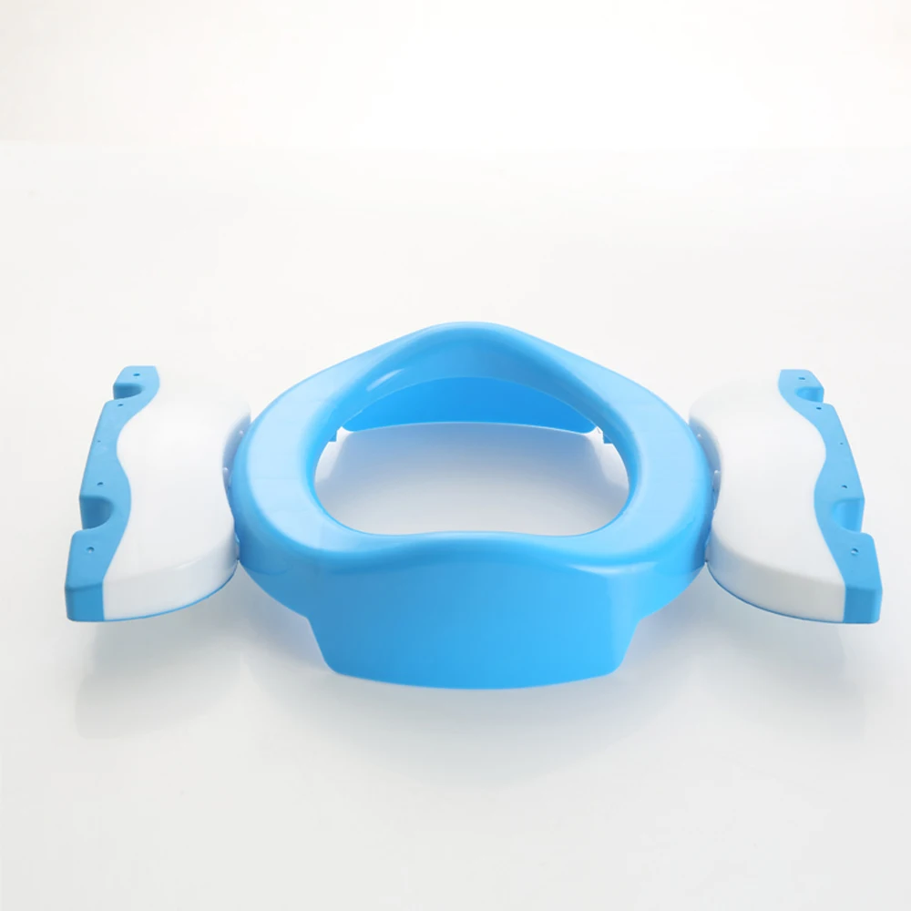 Детский дорожный складной горшок 2 :1 сиденье удобный портативный туалетный